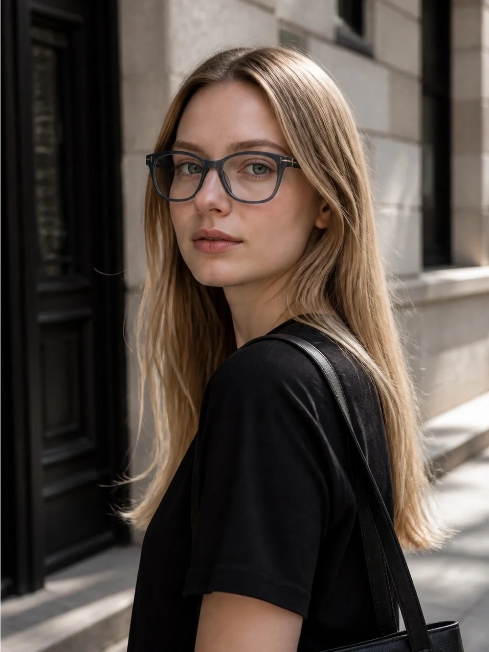 Tom Ford TF5353 Black 001 Cat Eye Plastic Optical Eyeglasses Frame 54-15-140 FT